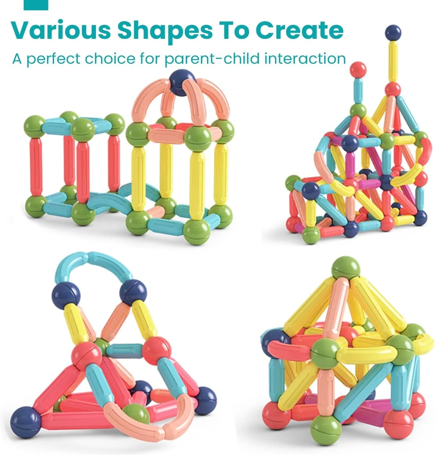MAGNETIC IQ™ BUILDING STICK SET